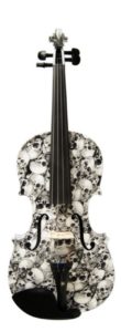 skull violin